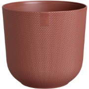 Jazz rond 19 toscaans rood bloempot