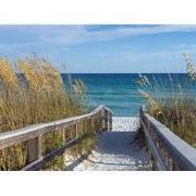 Maritime lane 70x50cm Tuinschilderij