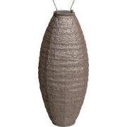 Long Oval dia. 20 cm Folia licht taupe lampion