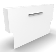 Cascadi Aluminium Watervalelement (op vijver) Lengte: 2500 Breedte: 25...