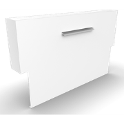 Cascadi Aluminium Watervalelement (op vijver) Lengte: 1500 Breedte: 25...