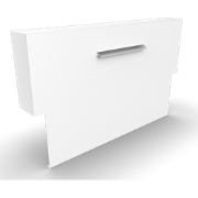 Cascadi Aluminium Watervalelement (op vijver) Lengte: 1250 Breedte: 25...