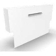 Cascadi Aluminium Watervalelement (op vijver) Lengte: 1000 Breedte: 25...