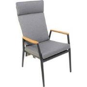 Severance verstelbare dining stoel midnight grey