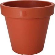 Bloempot rond 20 x 18 cm terracotta Nampook