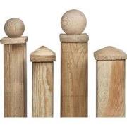 Paalornament Piramide 10,0 cm Tuindeco