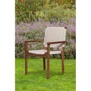 Teak tuinstoel Riau (set van 2 stoelen) Tuindeco