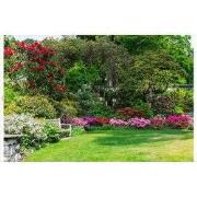 Tuindoek bloementuin 210x140cm