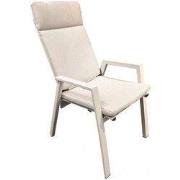 Paxon Tuinstoel Verstelbaar Silver Grey