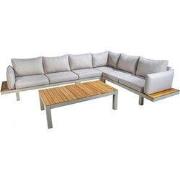 Midori Hoek Loungeset Salix/teak