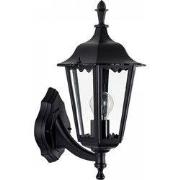 240v muurlamp ancona zwart