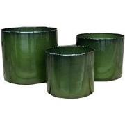 Pot Cylinder Vibrant Groen S 21x18cm
