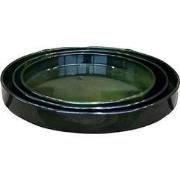 Schotel Cylinder Vibrant Groen S 23x3cm