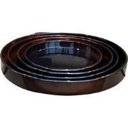 Schotel Cylinder Vibrant Bruin S 23x3cm