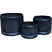 Pot Rickard Grijs L 26x31cm