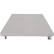 Special Hawaii graniet parasolvoet 120 kg - wielen - taupe