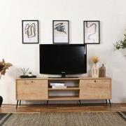 Calvin TV Meubel Eikenlook met soft-close 180 cm Melamine