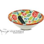 Villa Pottery  Flowergarden schaal Multi kleur - cm