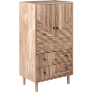 RONGE - Kast - Lichtbruin - MDF