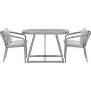 Garden Impressions Milou bistro tuinset 3-delig - taupe