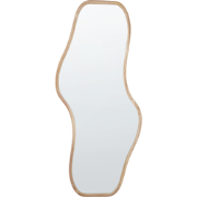 BIOLLET - Wandspiegel - Lichthout - 79 x 180 cm - Paulowna hout