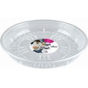 5 stuks - Elho Uni-schotel rond 21cm transparant