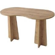 Kantoor met organisch gevormd blad L120 cm COMO