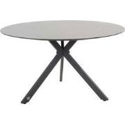 4SO Locarno Tafelframe Antracite Met Locarno HPL Slate Tafelblad Ø 130...