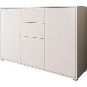 Meubella - Dressoir Gideon - Wit - 141 cm