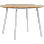 CAVOLI  - Tuintafel - Lichte houtkleur - 105 x 105 cm - Kunsthout