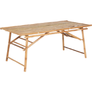 TINDARI - Tuintafel - Lichtbruin - Bamboe