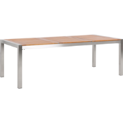 GROSSET  - Tuintafel - Lichtbruin - 100 x 220 cm - RVS