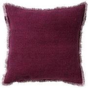 Dutch Decor BURTO - Kussenhoes 60x60 cm - gewassen katoen - Red Plum -...