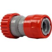 Snelkoppeling dia. 18-23 mm met stop en slanghouder (pvc) op kaart