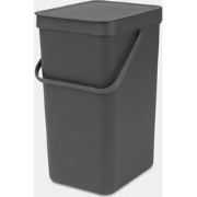 Sort & Go afvalemmer, 16 liter - Grey