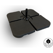 4gardenz® Verzwaringsset Parasolvoet voor Zweefparasols - Vulbaar tot ...