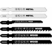 Dec.zaagbl.cass. hout metaal 6dlg