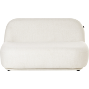 LOVBERG - Tweezitsbank - Gebroken wit - Polyester