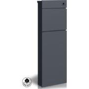 4gardenz® Vrijstaande Brievenbus - Gegalvaniseerd Staand met Slot - An...