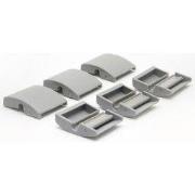 6 clips voor de bevestiging van het deksel