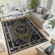 Picasso Paloma Vintage Vloerkleed - Multi / Groen - Laagpolig- 240x340...