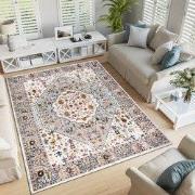 Picasso Bellagio Vintage Vloerkleed - Multi / Creme - Laagpolig- 160x2...