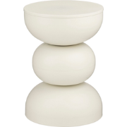 Mica Decorations Luna Bijzettafel - Bijzettafel Rond H46 x Ø32 cm - IJ...