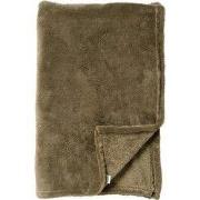 HARVEY - Plaid 150x200 cm - superzachte deken van fleece - Military Ol...
