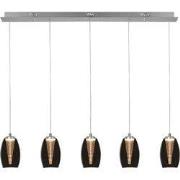 Highlight - Nebula - Hanglamp - LED - 110 x 12  x  170cm - Nikkel