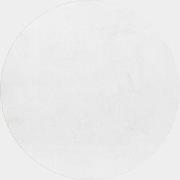 Pouffy Fluffy  - Hoogpolig  Rond Vloerkleed - Uni Kleur - Wit - Woonka...
