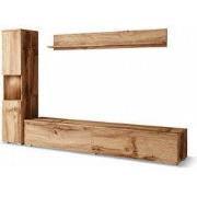 Meubella - Wandmeubel Pure - Eiken