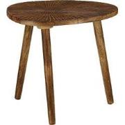 Mica Decorations Pomante Bijzettafel - Tafeltje - Koffietafel van Mang...