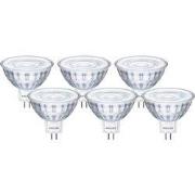 Philips CorePro GU5.3 LED Spot 4.4-35W 36D Warm Wit 6-Pack