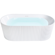 GOCTA - Vrijstaande badkuip ovaal - Wit - 169 x 80 cm - Acryl